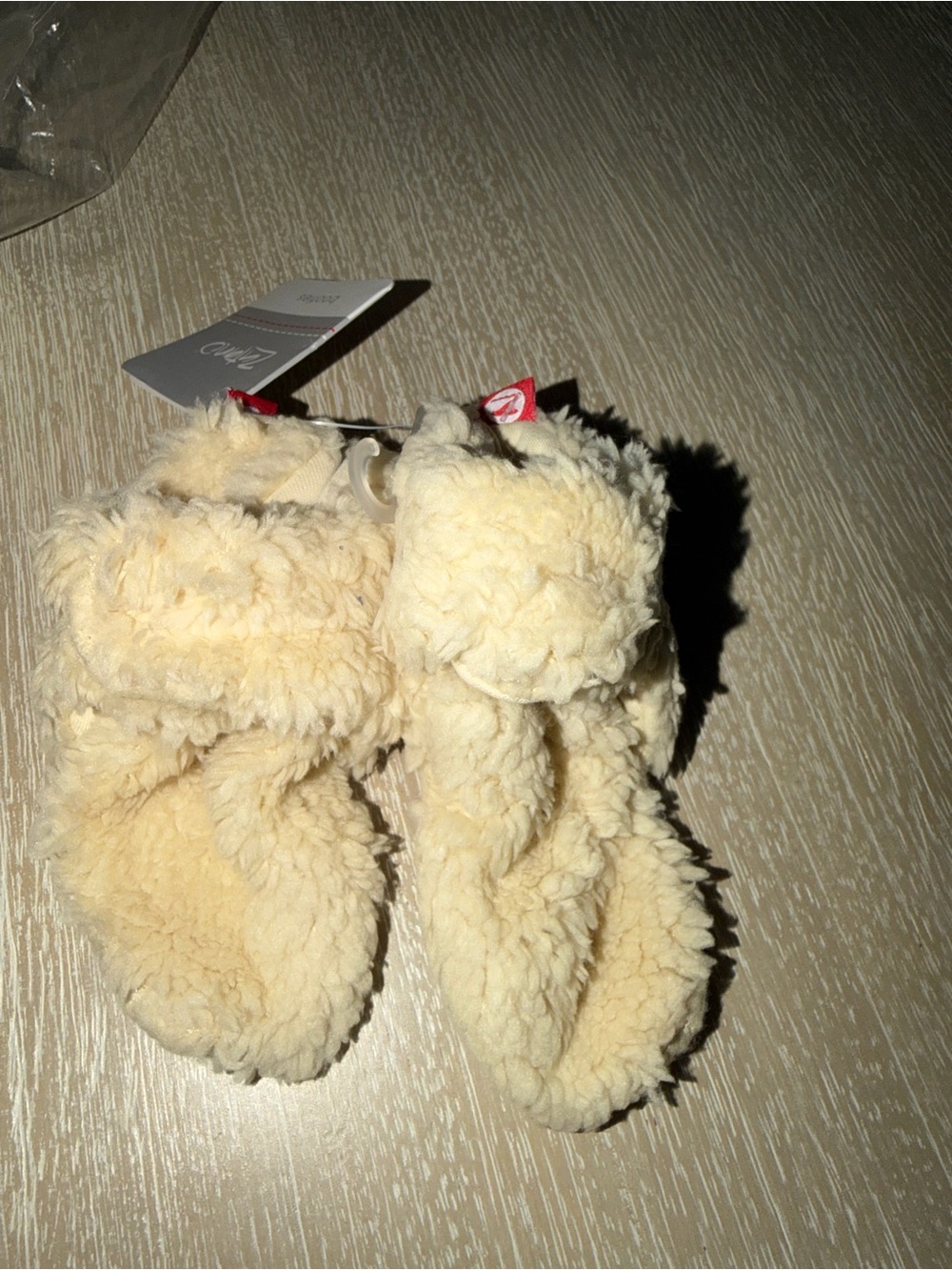 Zutano Furry Booties New with Tags size 12M